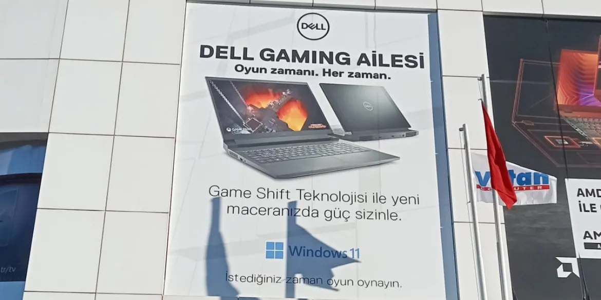Dell Teşhir Standları Projesi Ana Görsel