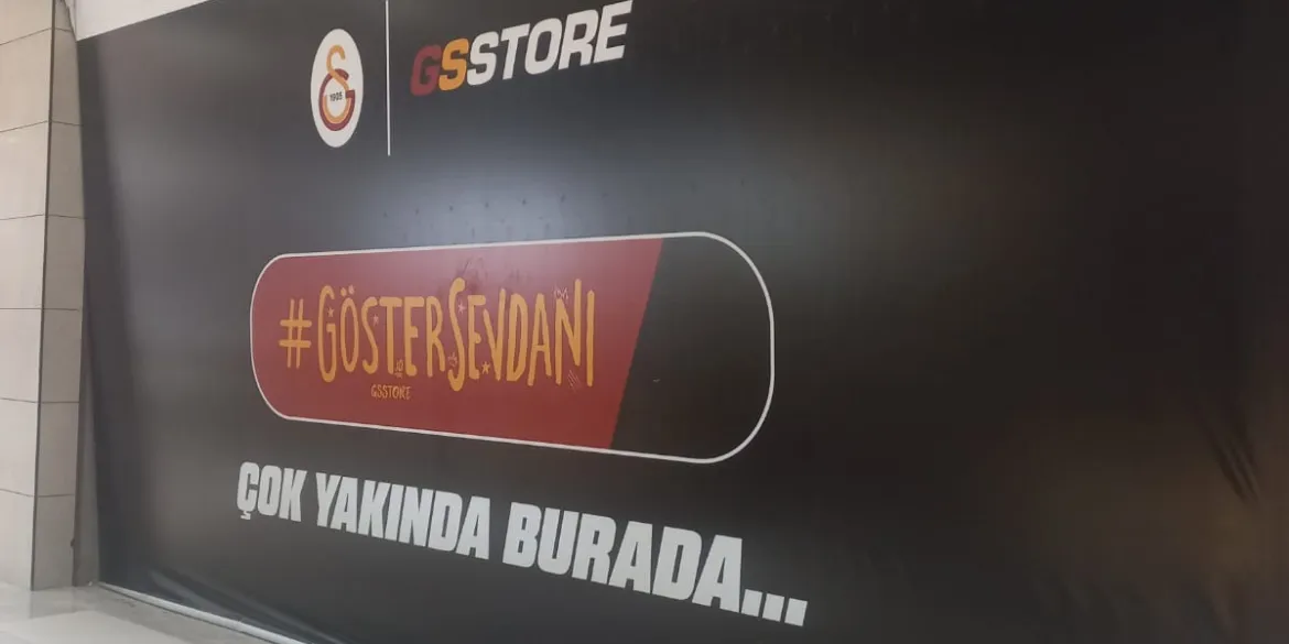 GS Store Mağaza İçi Teşhir Standı