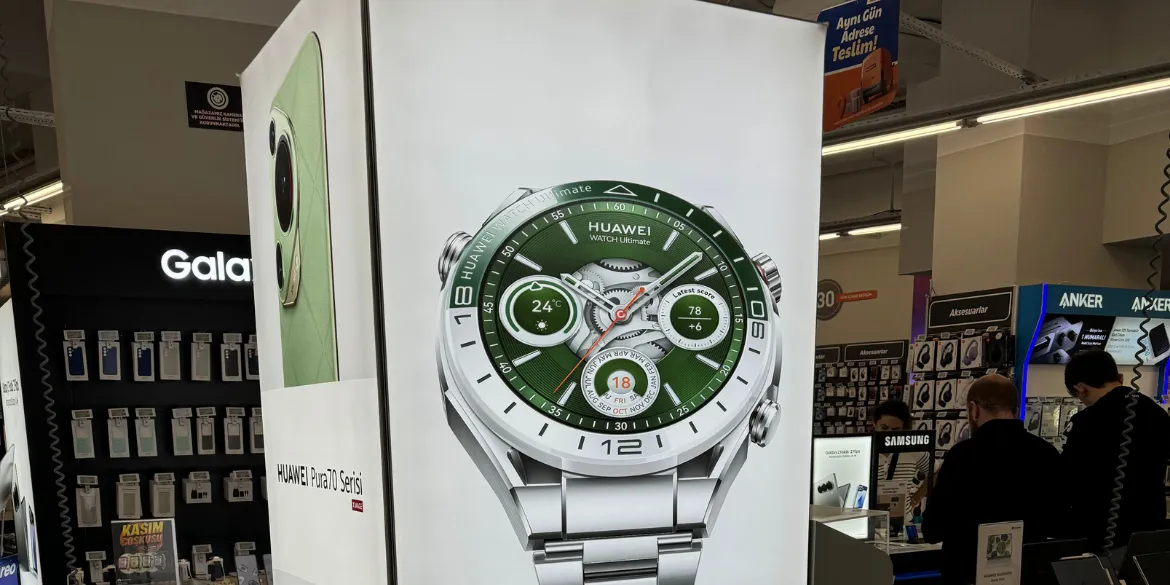 Huawei Vitrin Giydirme Örneği