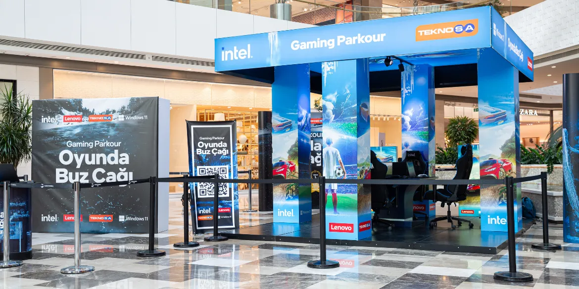 Intel Mağaza İçi Promosyon Görseli