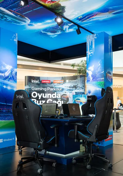 İntel Fuar Standı