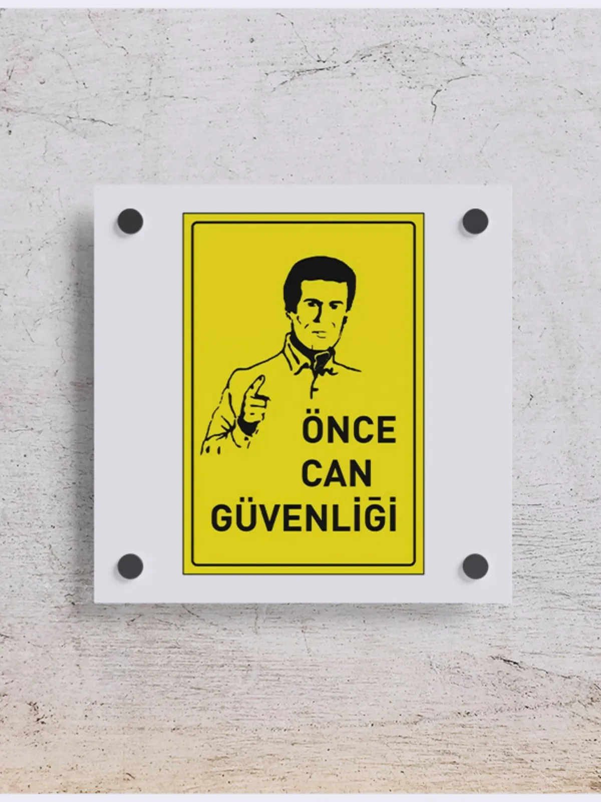 İş Güvenliği Levhası