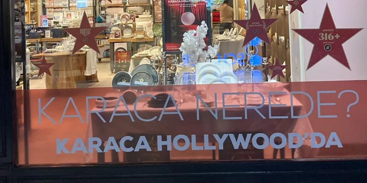 Karaca Mağaza İçi Züccaciye Reyon Görseli