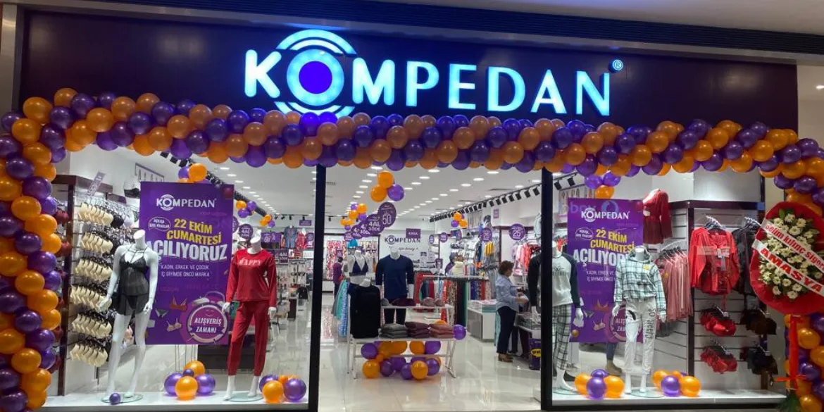 Kompedan İç Giyim ve Pijama Mağaza İçi Görsel İletişim Projesi Ana Görsel