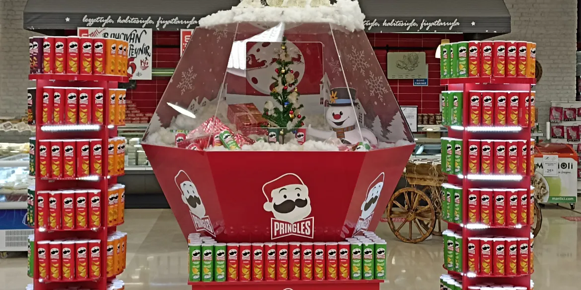 Pringles Market İçi Teşhir Standları ve Görsel Uygulama Projesi Ana Görsel