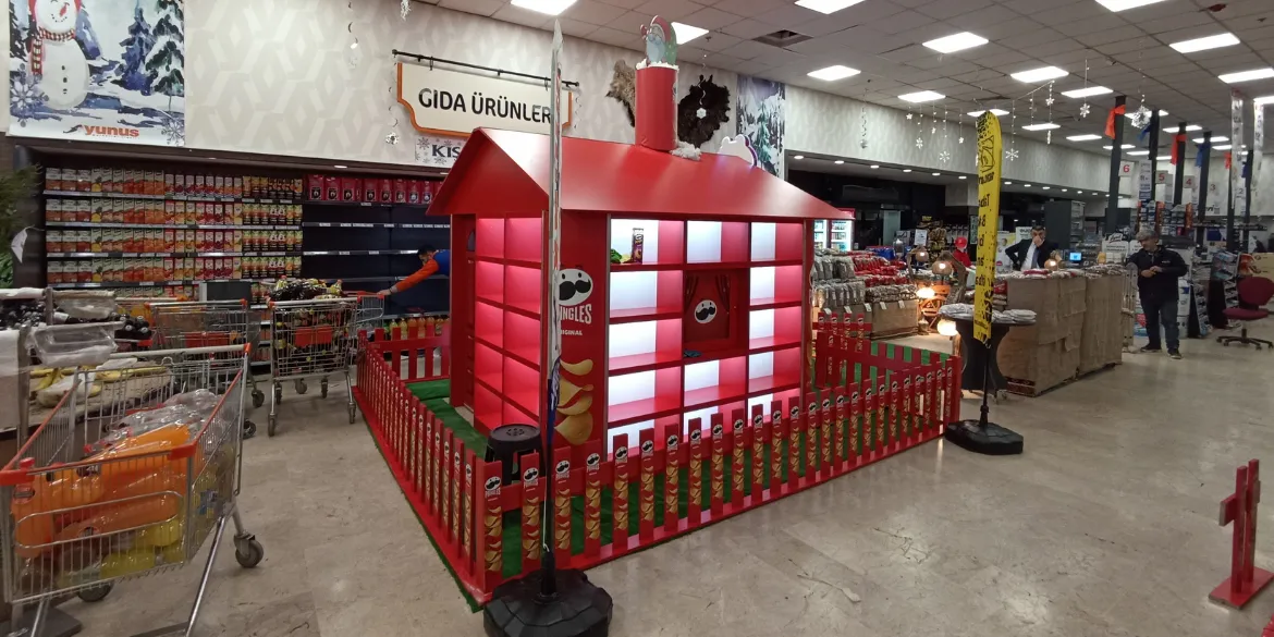 Pringles Market İçi Promosyon Görseli
