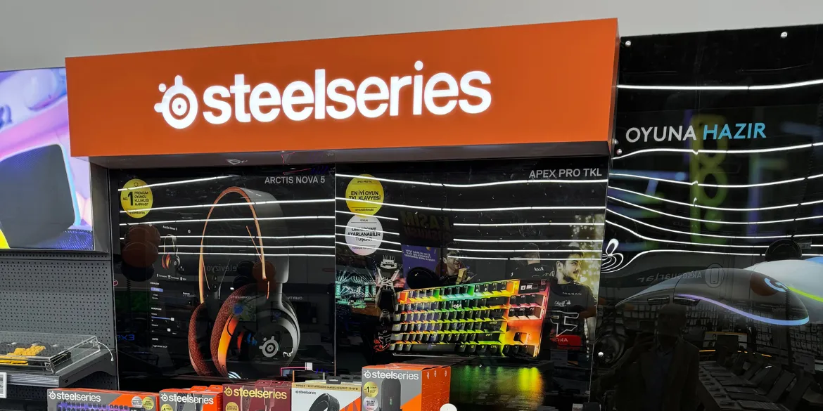 SteelSeries Gaming Aksesuar Teşhir Standları ve Deneyim Alanları Projesi Ana Görsel