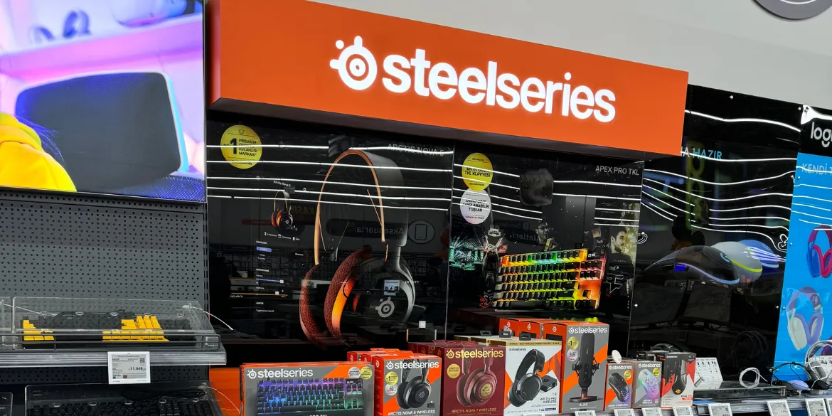 SteelSeries Mağaza İçi Reyon Uygulaması Örneği