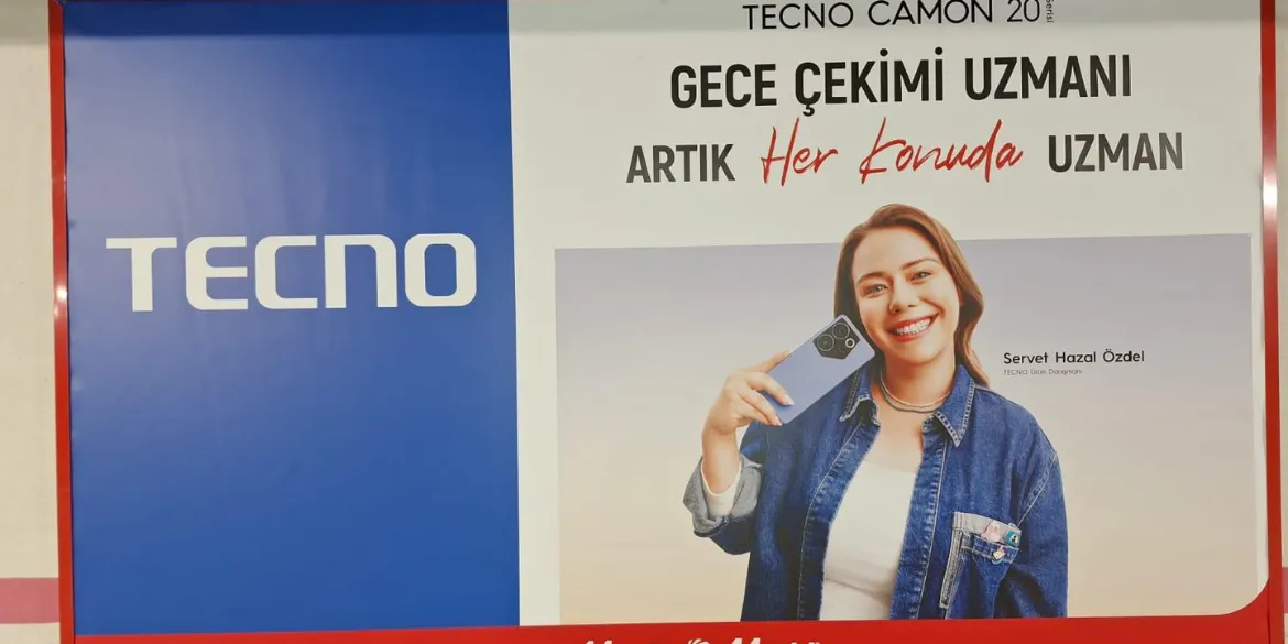 TECNO Mobil Cihaz Reyon Uygulaması Örneği