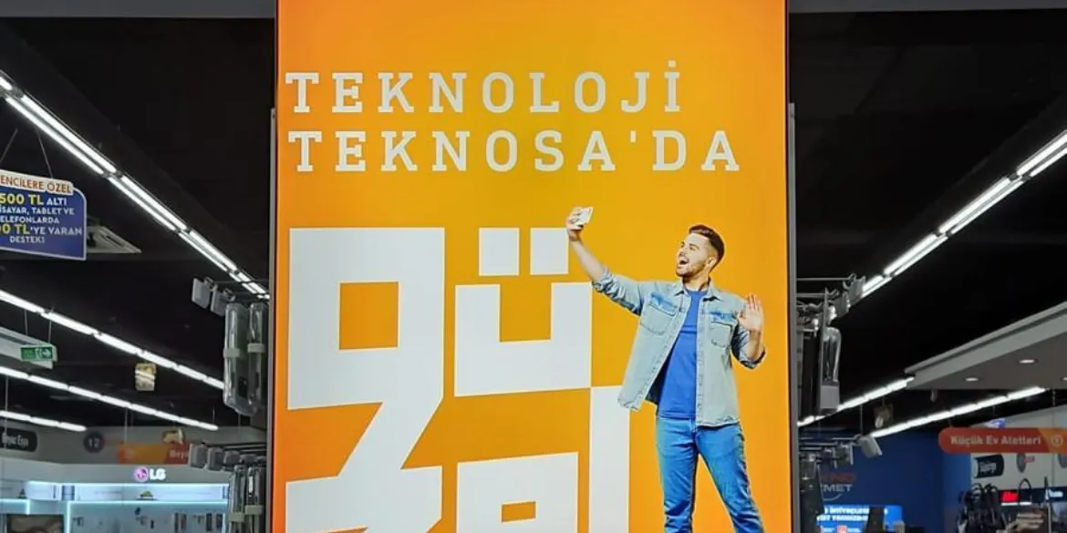 TEKNOSA İç Mekan Duvar Grafiği Uygulaması