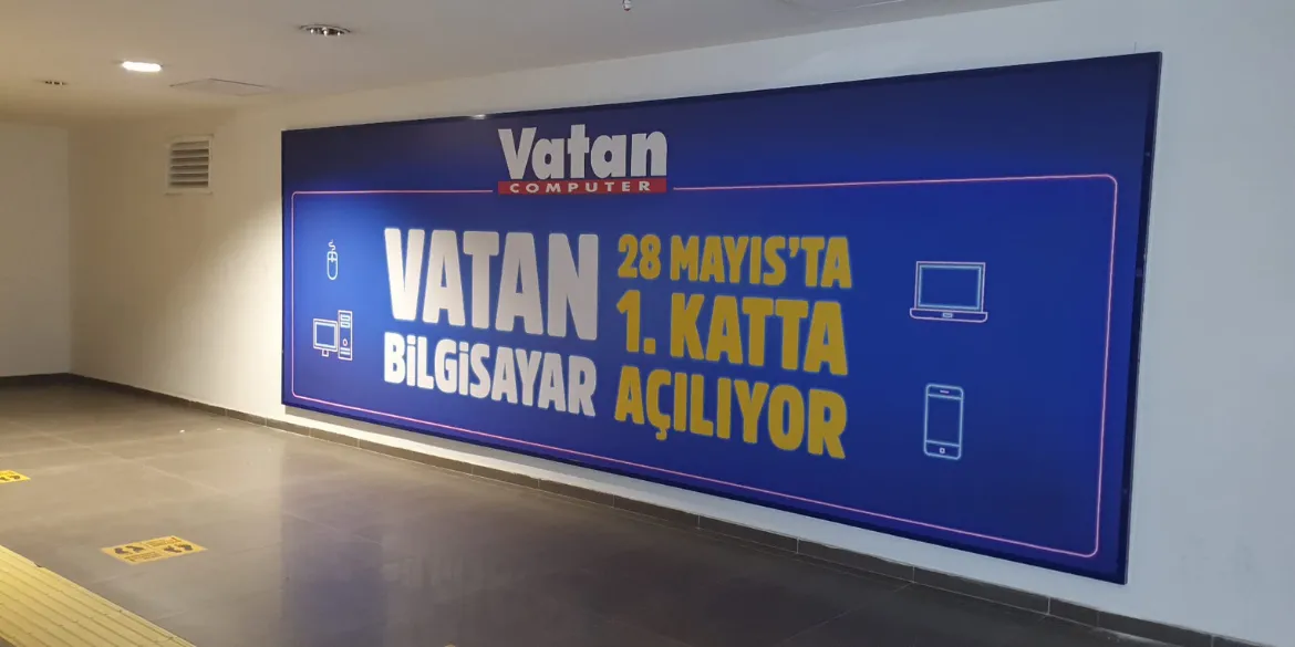 Vatan Bilgisayar Mağaza İçi Reyon Giydirme Uygulaması