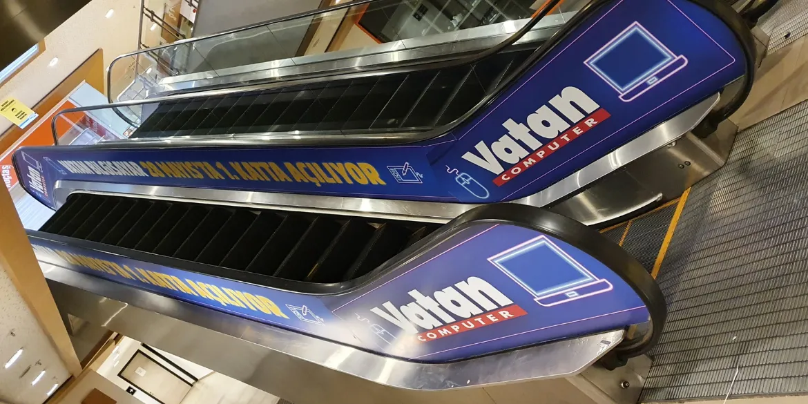 Vatan Bilgisayar Mağaza İçi Reyon Giydirme Uygulaması