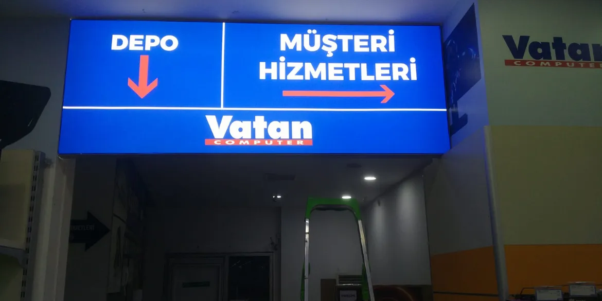 Vatan Bilgisayar Mağaza İçi Reyon Giydirme Uygulaması