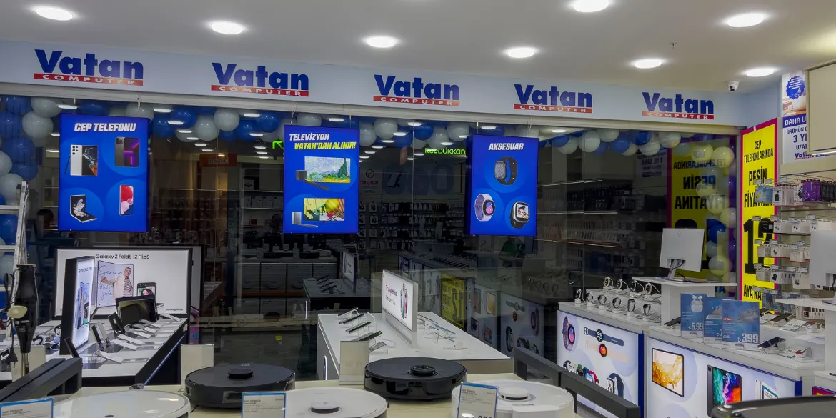 Vatan Bilgisayar Mağaza İçi Kampanya Görseli Uygulaması Örneği